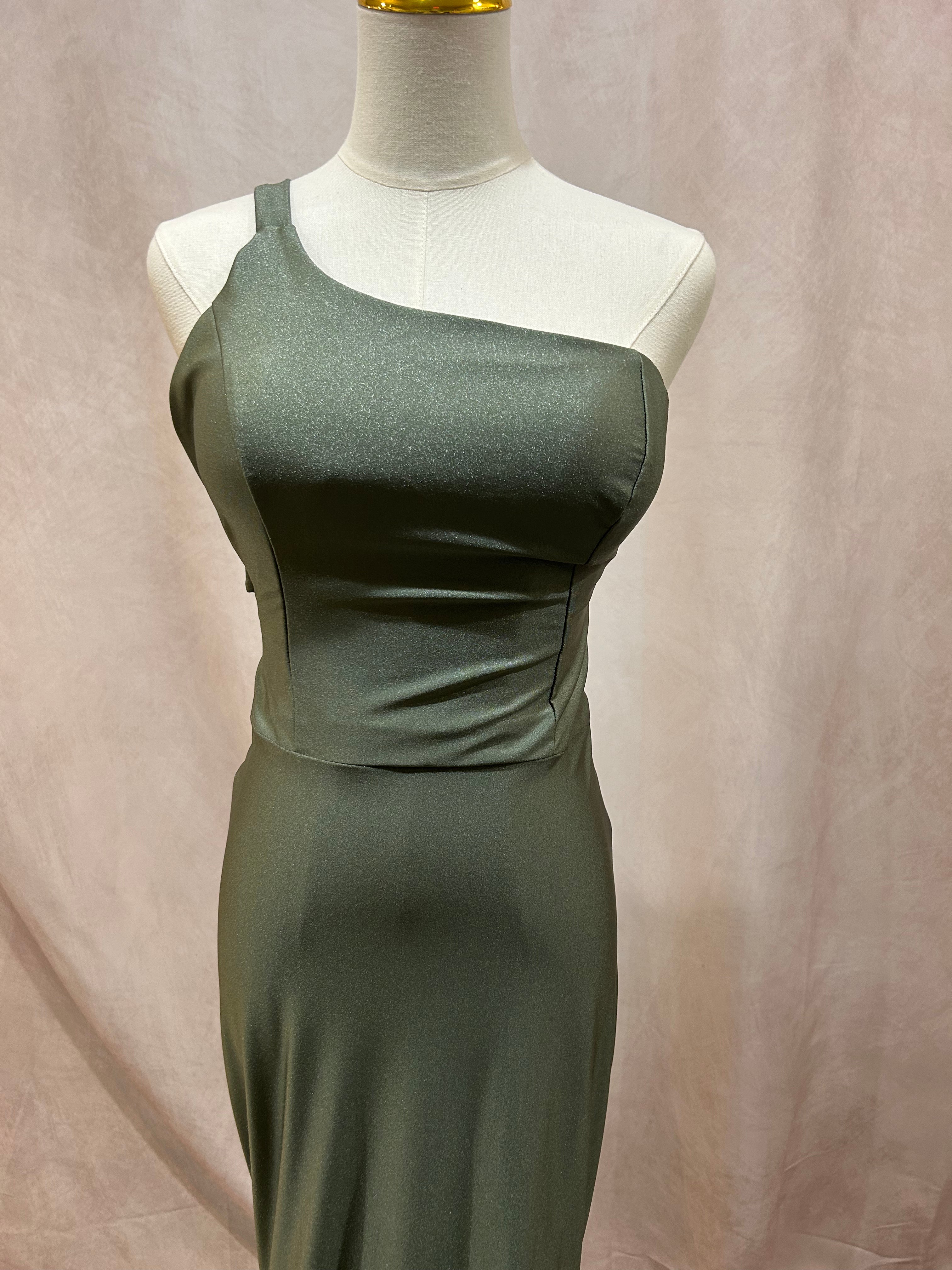 Miley Gown #2377 Rust Olive S