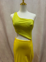 Alexandra Gown #2320 CJ-Yellow