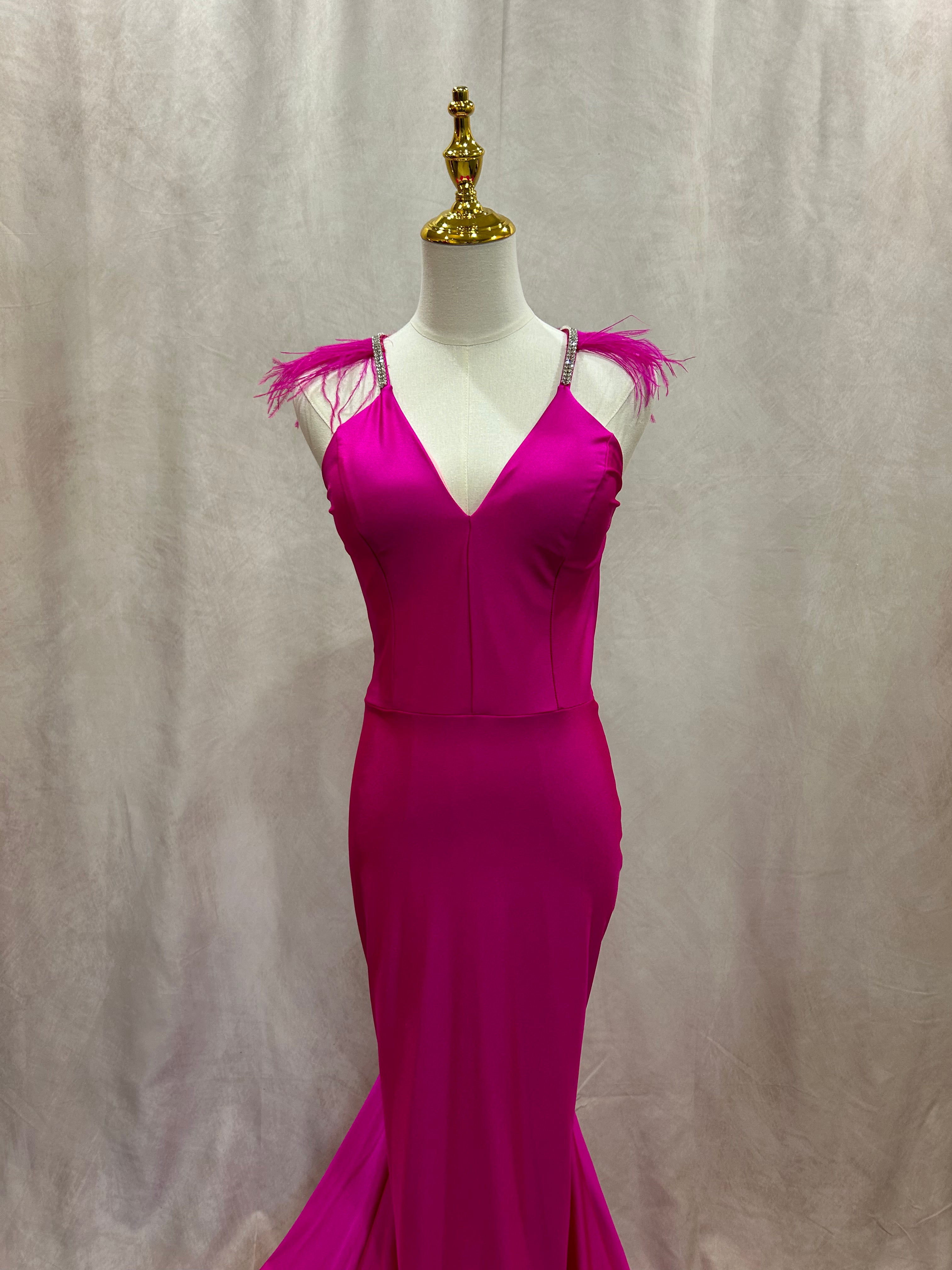 Kelsey Gown #905 Fuchsia