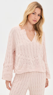 Intimately FP Fireside Crush Pullover in Cream