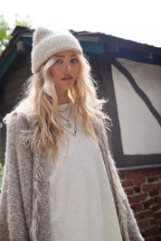 Frostline Beanie in Ivory by Free People