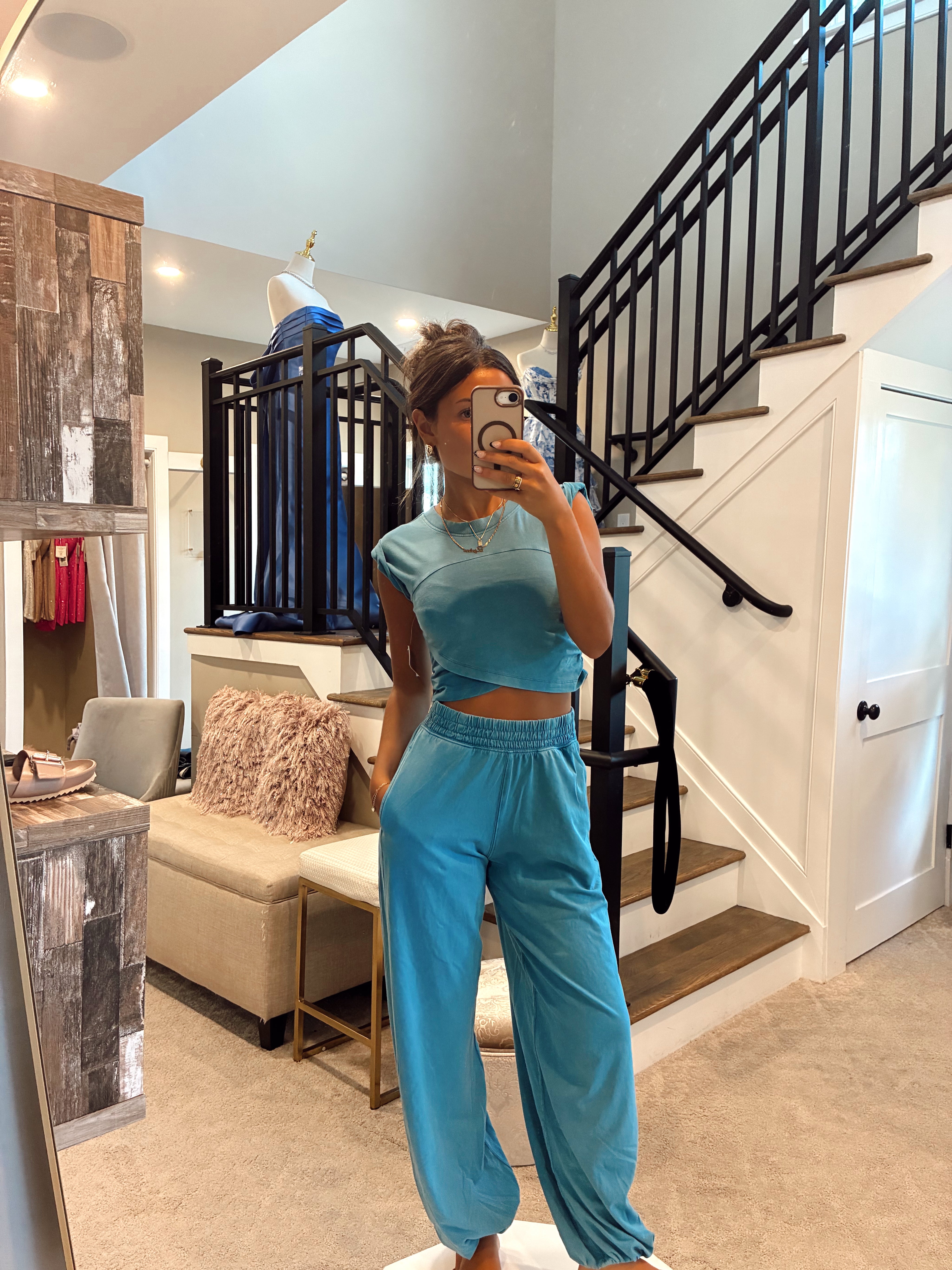 Hot Shot Crossover Set in Celestial Blue