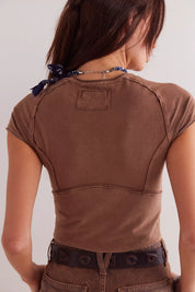 We The Free Protagonist Tee Oiled Oak