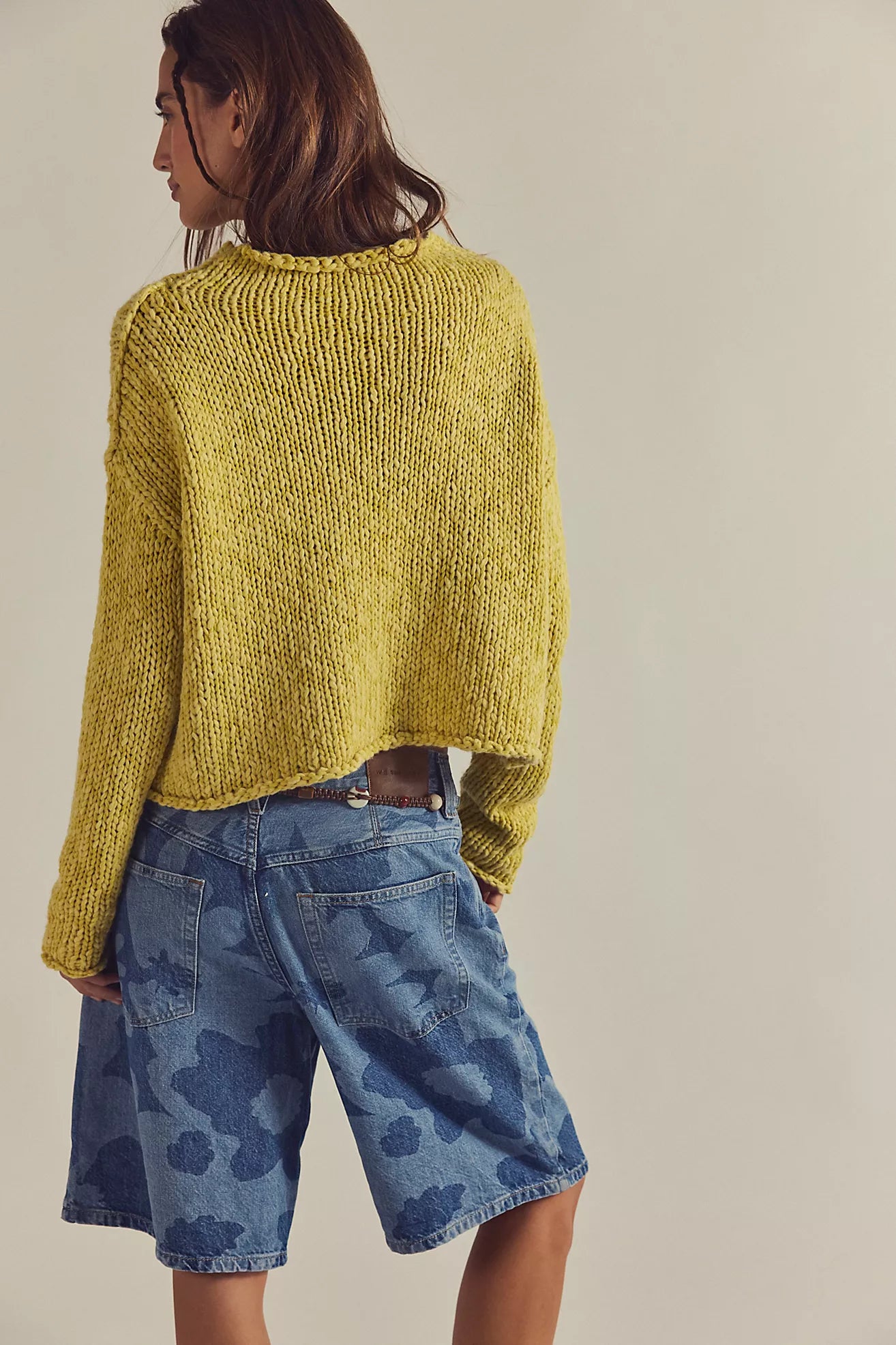 Opal Rollneck Sweater Mango Mint Fp
