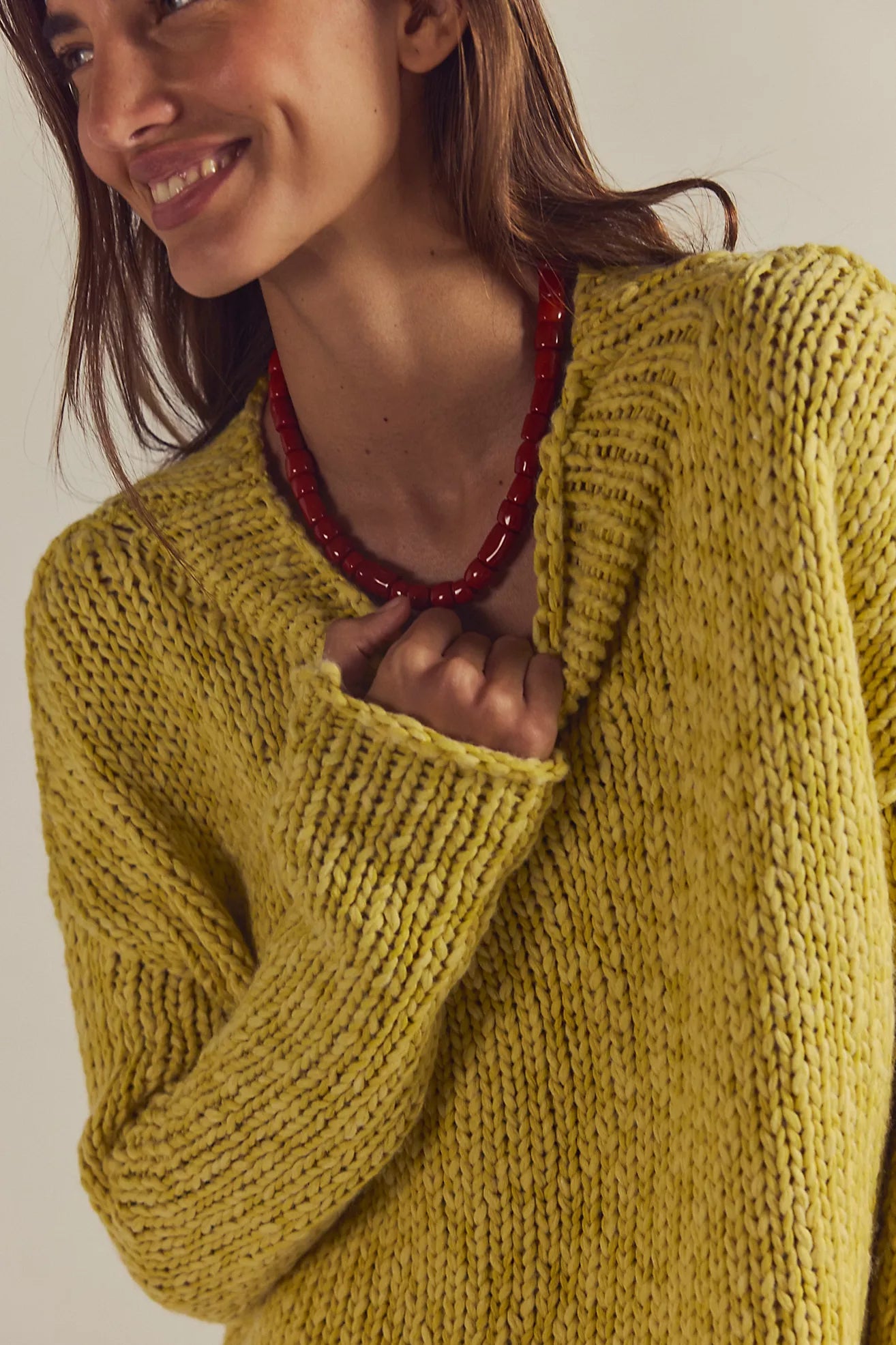 Opal Rollneck Sweater Mango Mint Fp
