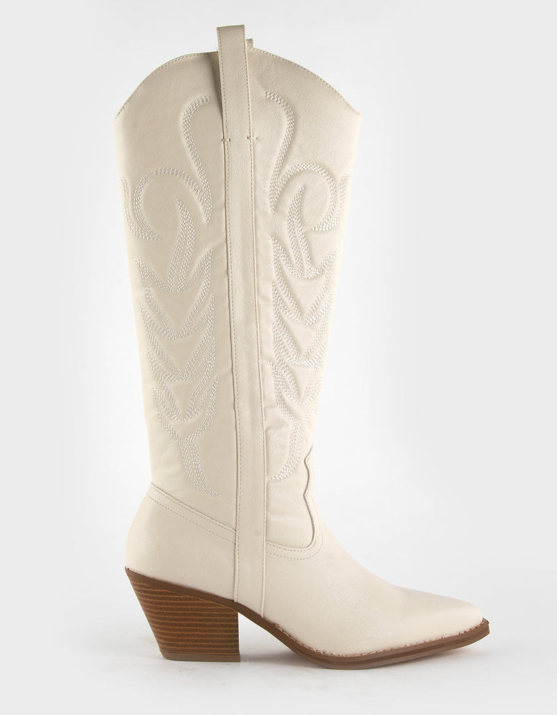 Dixie Cowgirl Boots - White