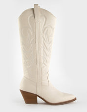 Dixie Cowgirl Boots - White