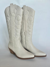 Dixie Cowgirl Boots - White