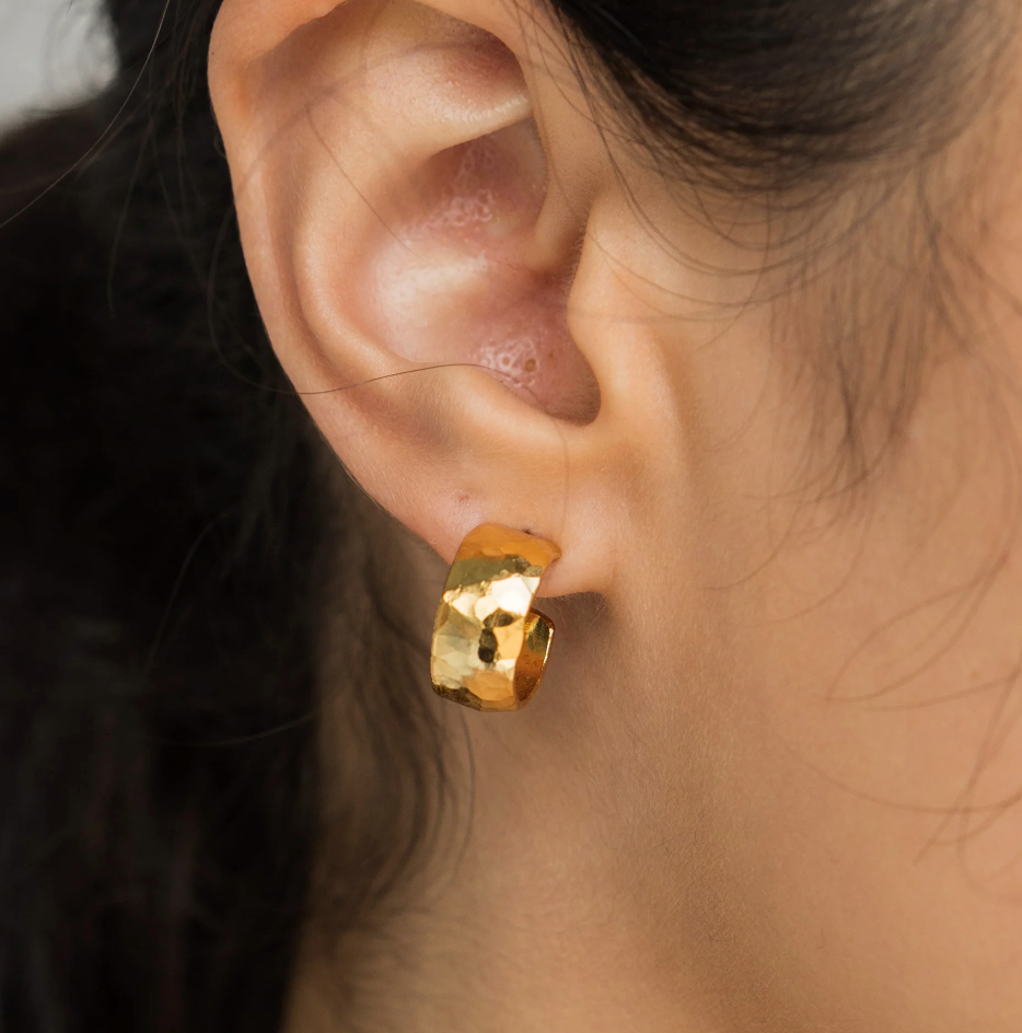 Hammered Hoops Mini
