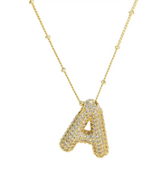 Bling Inital Necklace