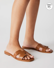 HADYN Cognac Leather Sandal