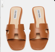 HADYN Cognac Leather Sandal