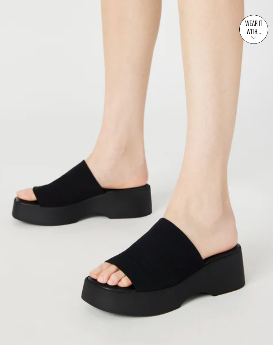 SLINKY30 Black Platform Sandal – Giana Rose Couture SLINKY30 Black Platform Sandal – Giana Rose Couture