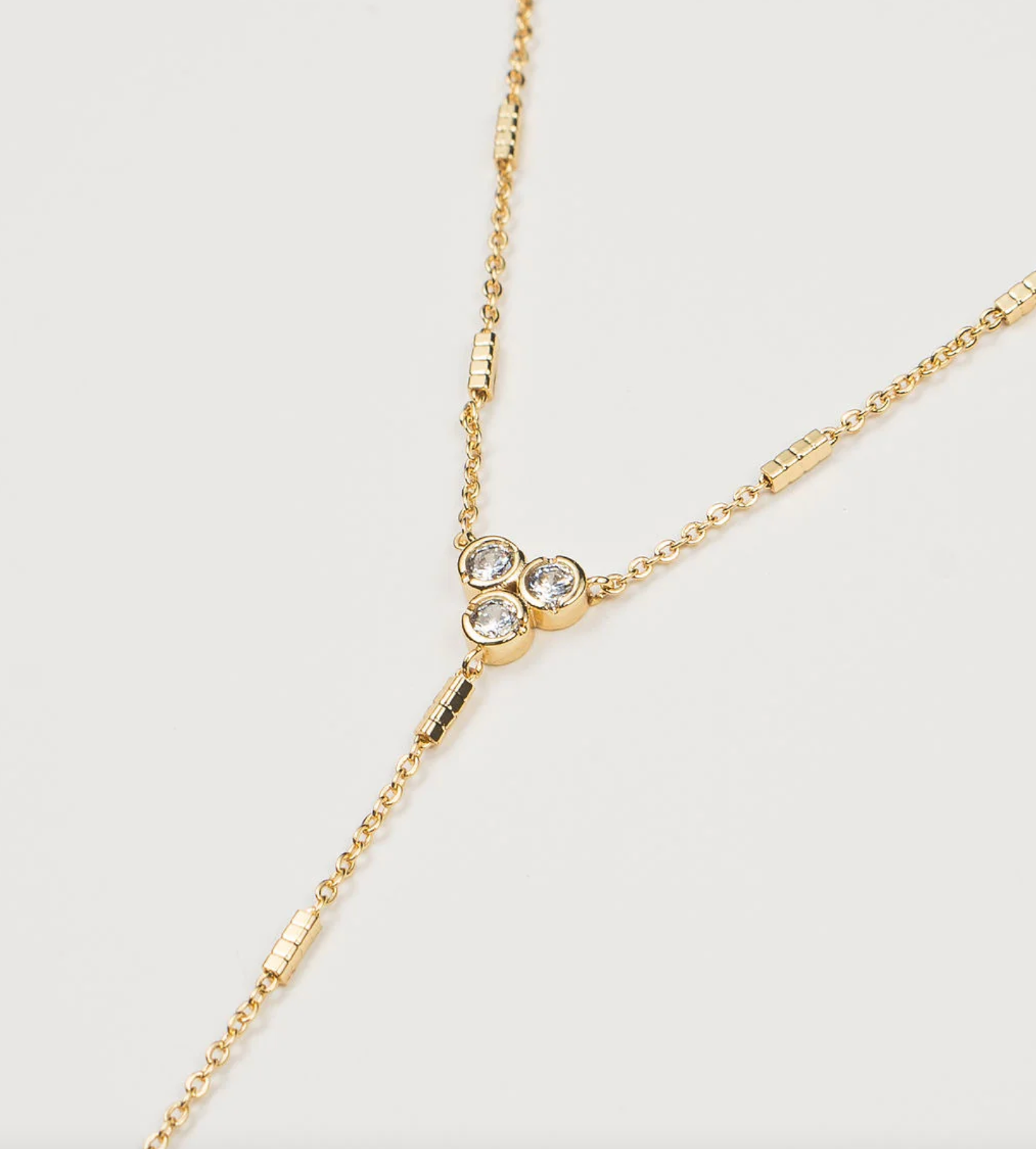 Shiny Lariat Necklace