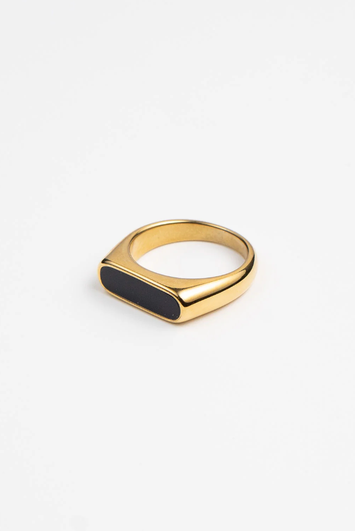 Black Bar Ring