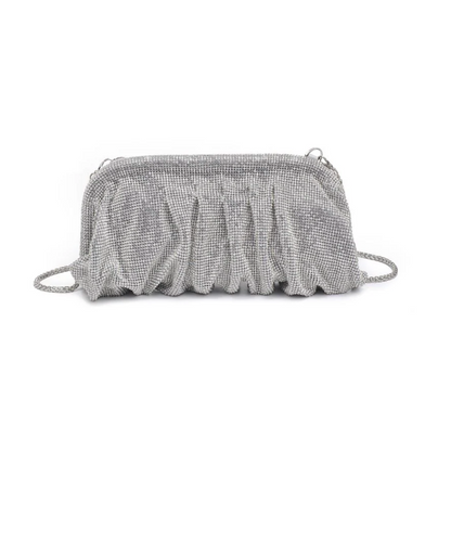 Irina Evening Bag - Silver