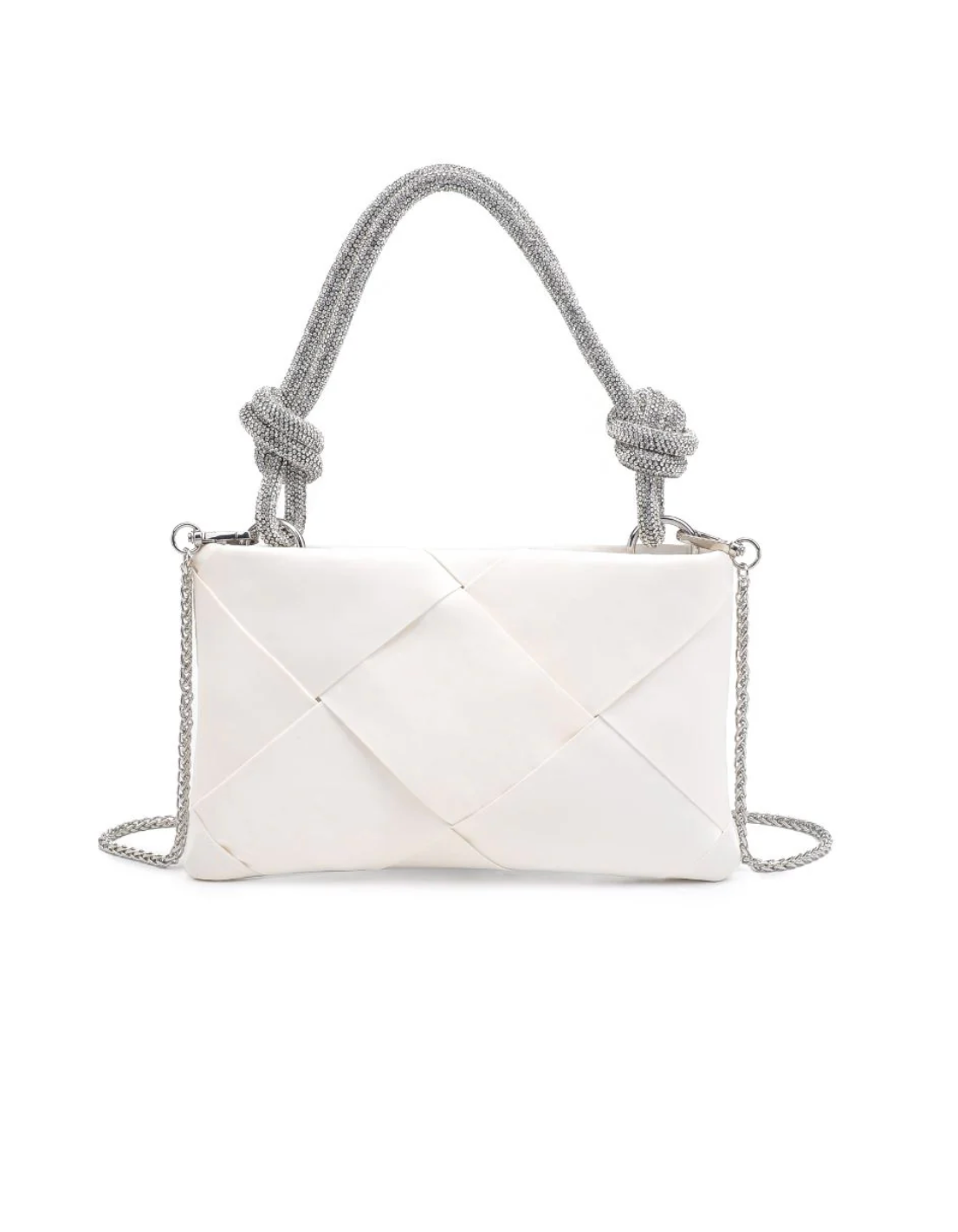 Valkyrie Evening Bag - White