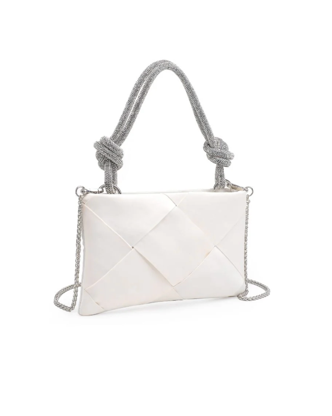 Valkyrie Evening Bag - White