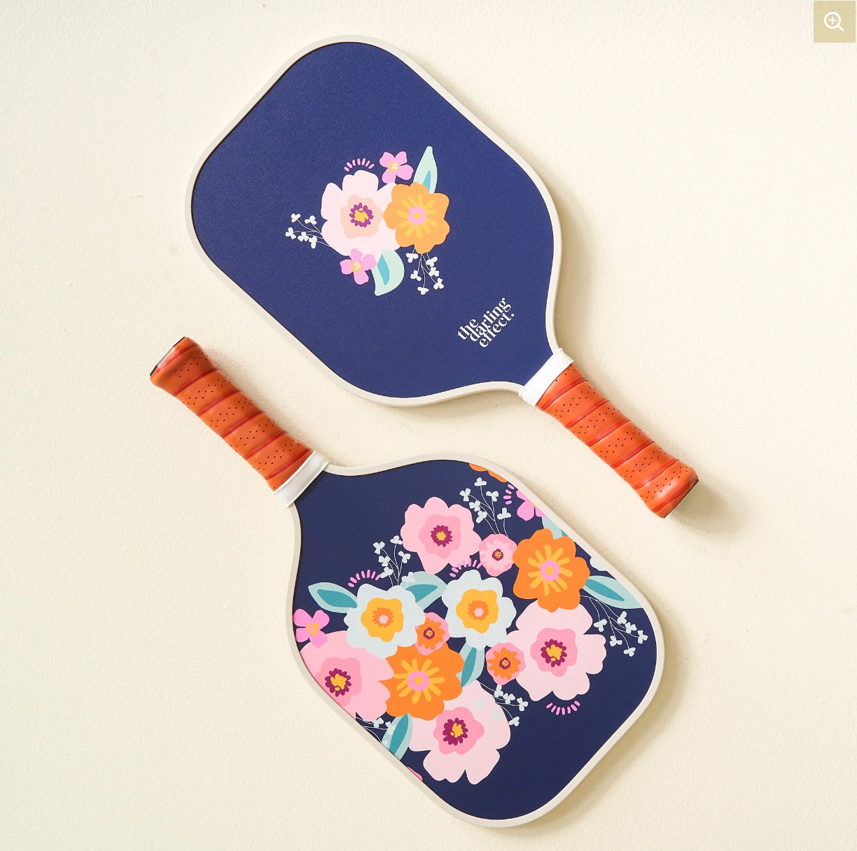 Pickleball Paddle Bright + Bloomy Navy