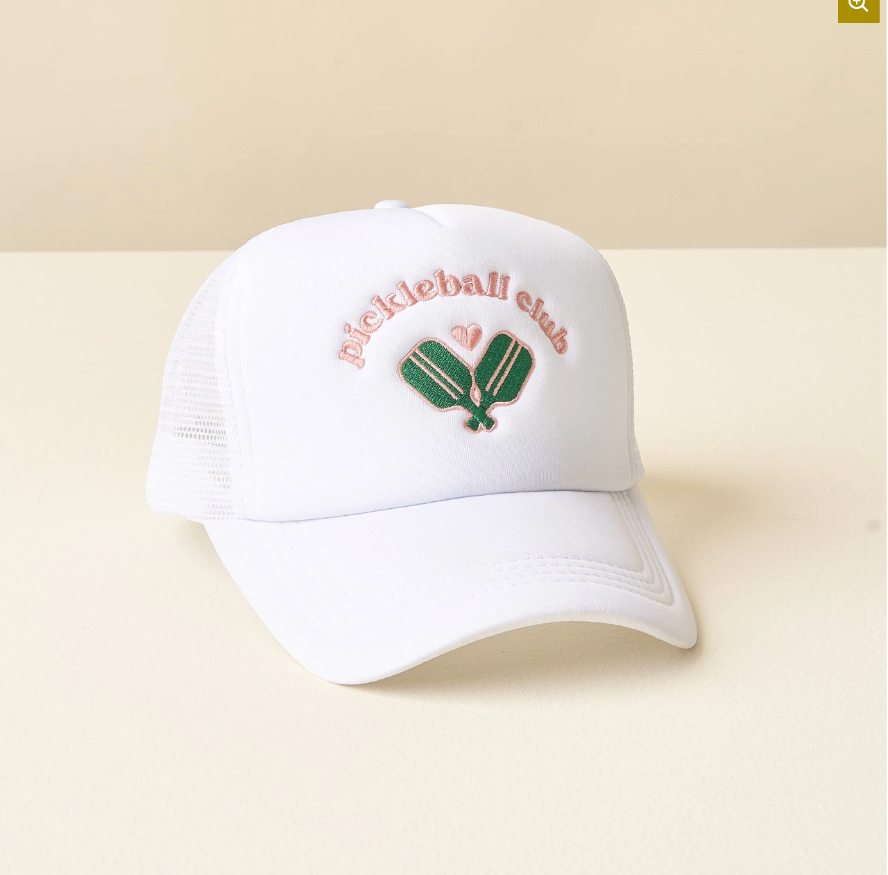 Pickleball Club Trucker Hat