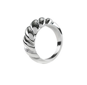 Silver Braided Ring