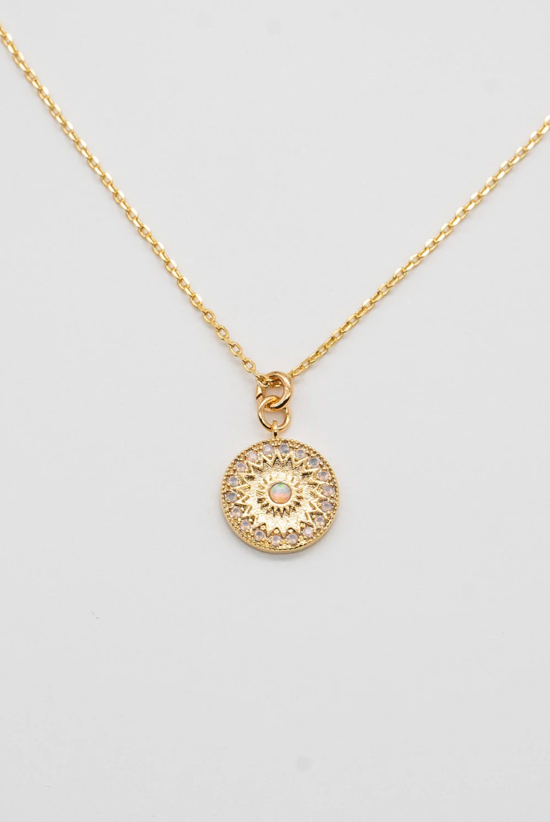 Sun Opal Necklace