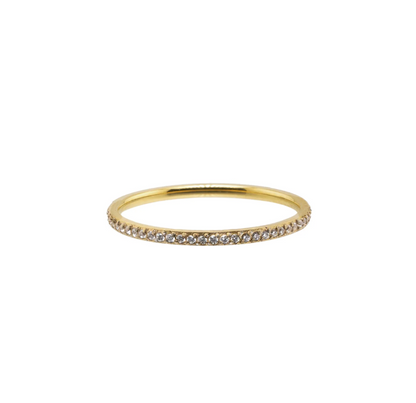 Dainty Diamond Band Ring