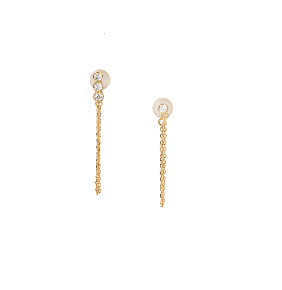 Chain Crystal Earring