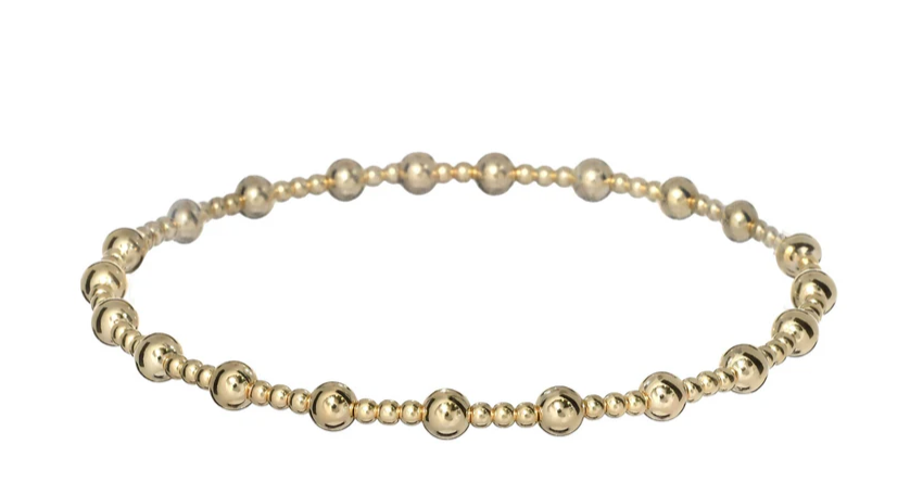 Angelina 14K Gold Filled Ball Beaded Bracelet