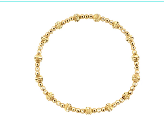 London 14k Gold-filled beaded bracelet