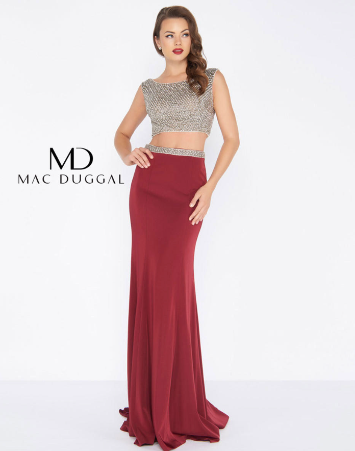 20063R Mac Duggal 2 Piece Gown