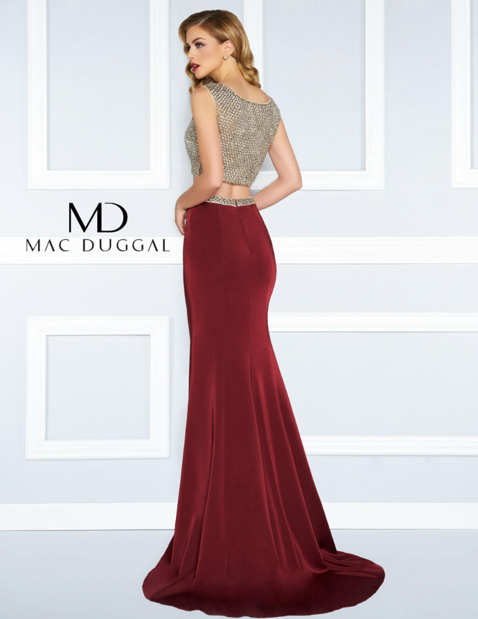 20063R Mac Duggal 2 Piece Gown