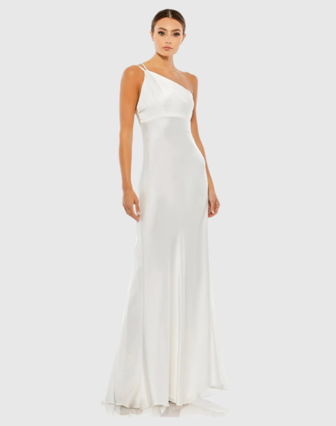 【MACDUGGAL】マック・ダガル ワンショルダー コラムガウン MAC DUGGAL – Giana Rose Couture