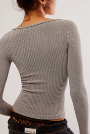 Clean Slate Seamless Heather Grey