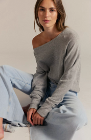 We The Free Jess Long Sleeve Heather Grey