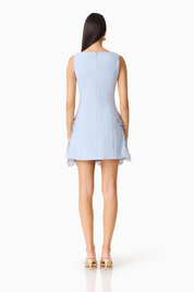 Skye Embellished Dress in Blue by Elliatt