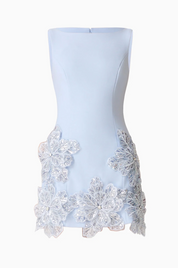 Skye Embellished Dress in Blue by Elliatt