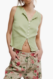 Tilly Vest Mellow Weeping Willow FP