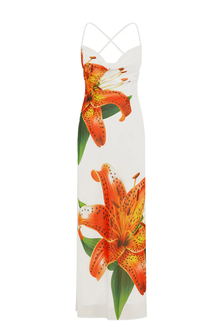 Bridgette Maxi Dress in Tigerlilly
