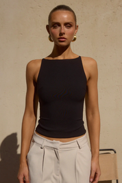 Carter Top Black
