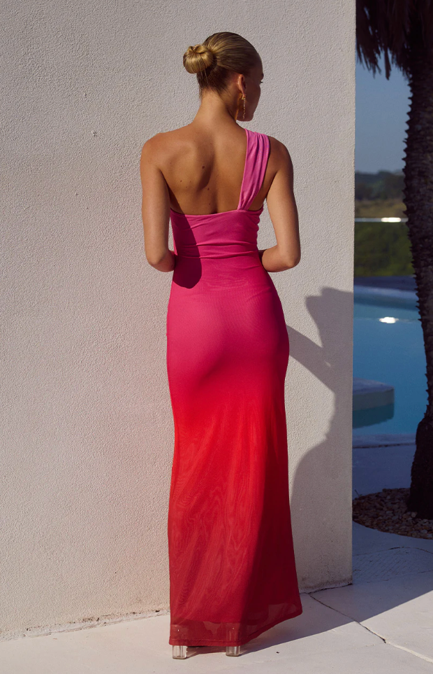 KYREE MAXI DRESS - PINK OMBRE
