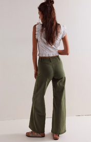 We The Free Libre Wide-Leg Jean Thyme