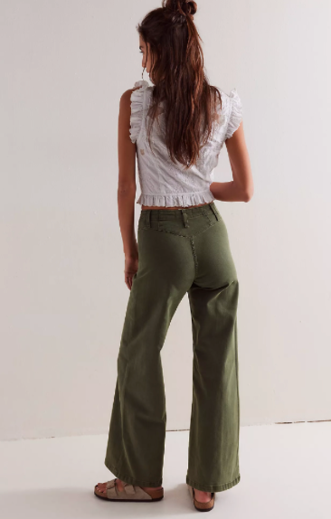 We The Free Libre Wide-Leg Jean Thyme
