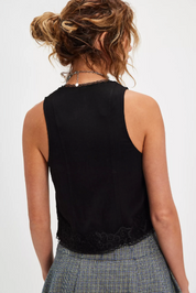 Jaida Vest Black