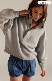 Timeless Pullover Heather Grey FP