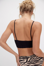 Heirloom Seamless Bralette Black FP
