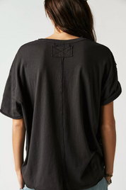 We the Free Nina Tee Black