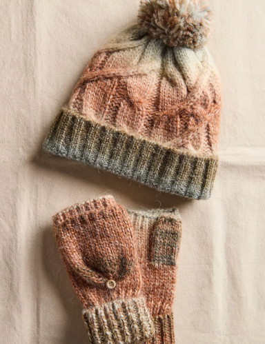 Rainbow Run Hat + Glove Set FP