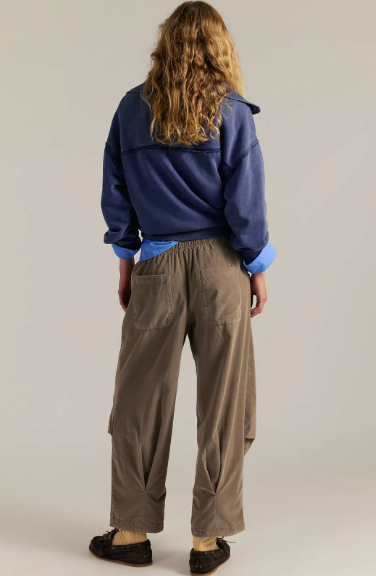 We The Free Nice Choice Cord Jeans in Fossil Dune