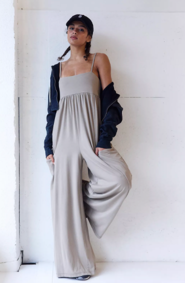 Hot Shot Strappy Onesie in Hickory